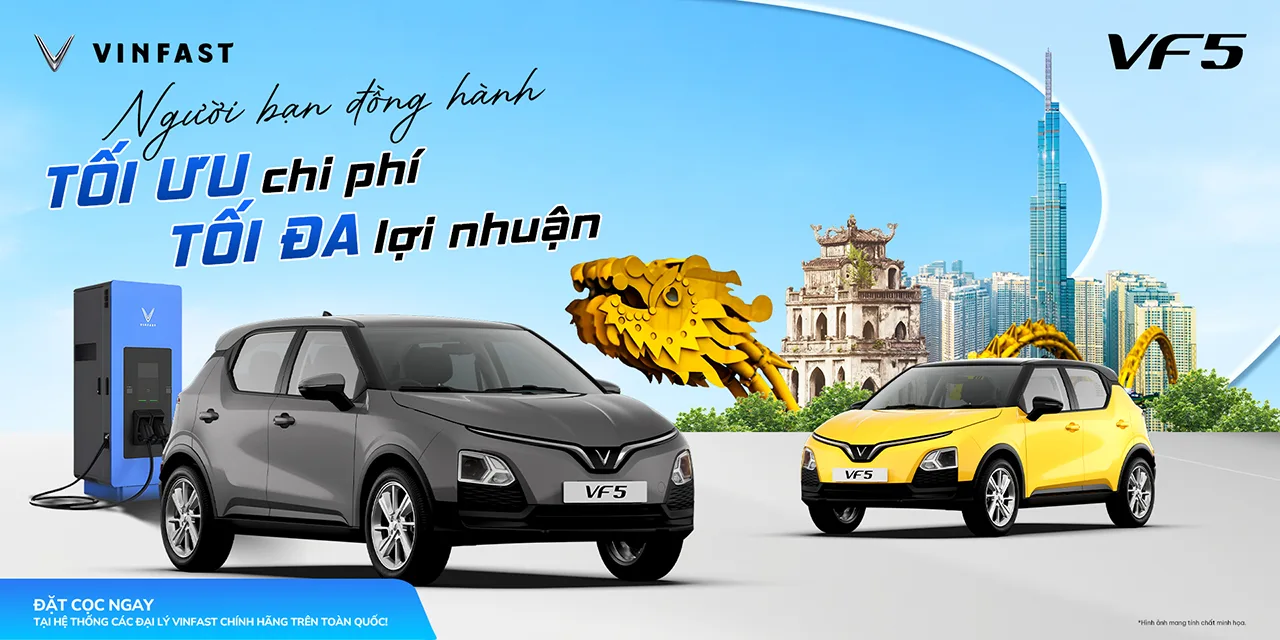 VF5 - NGƯỜI BẠN ĐỒNG HÀNH TỐI ƯU CHI PHÍ, TỐI ĐA LỢI NHUẬN